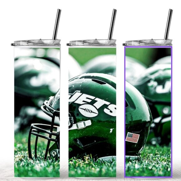 ๐๐๏ธ 20oz New York Jets Tumbler ๐๐๏ธ - Picture 1 of 2